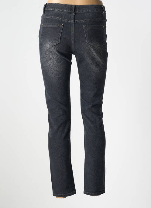 Jeans coupe slim gris X-MAX pour femme