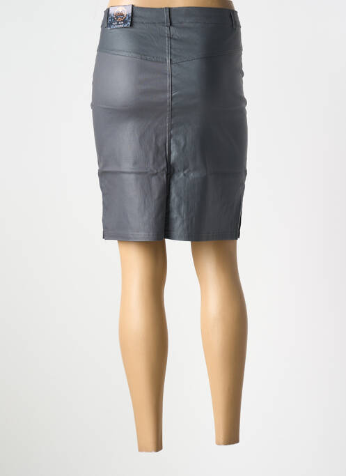 Jupe mi-longue gris X-MAX femme