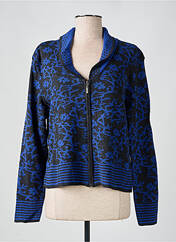 Gilet manches longues bleu BRANDTEX pour femme seconde vue