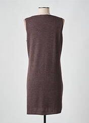 Robe pull marron PLACE À PART pour femme seconde vue