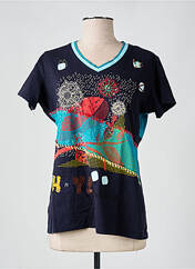 T-shirt bleu S.QUISE pour femme seconde vue