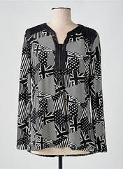 T-shirt noir S.QUISE pour femme seconde vue