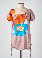 T-shirt rose ANISS pour femme seconde vue