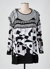 Tunique manches longues gris S.QUISE pour femme seconde vue