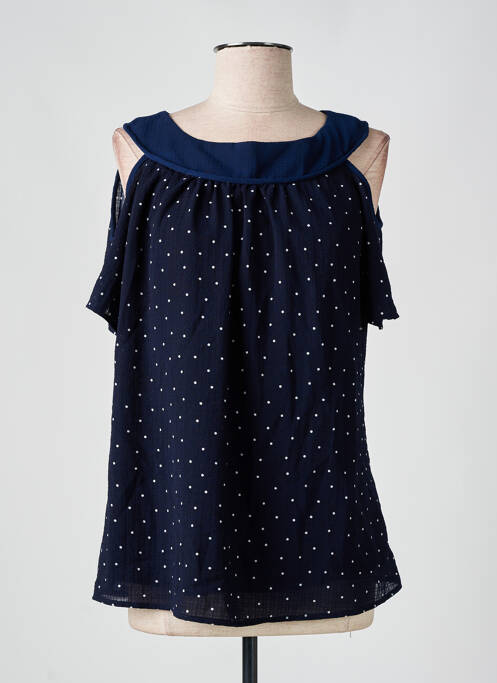 Blouse bleu S.QUISE pour femme