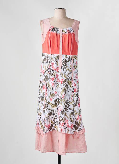 Robe longue rouge S.QUISE pour femme