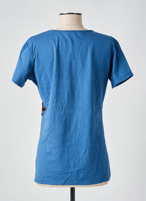 T-shirt bleu S.QUISE pour femme