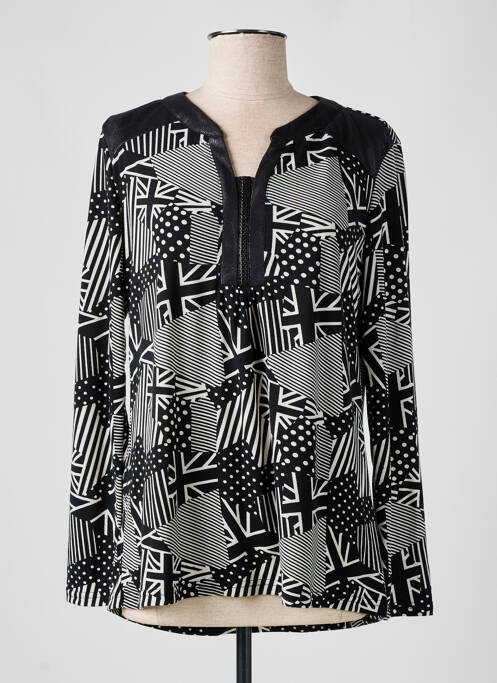 T-shirt noir S.QUISE pour femme