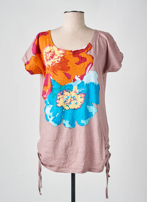 T-shirt rose ANISS pour femme