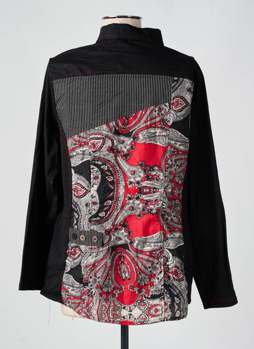 Tunique manches longues rouge S.QUISE pour femme