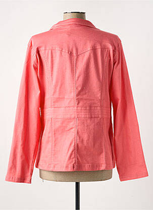 Veste casual coupe cintrée rose S.QUISE femme
