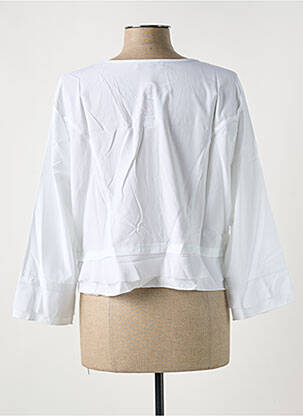 Veste casual col rond blanc S.QUISE femme