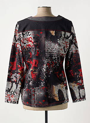 T-shirt manches longues manches longues rouge S.QUISE femme