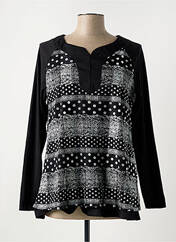 T-shirt noir S.QUISE pour femme seconde vue