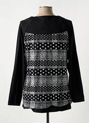 T-shirt noir S.QUISE pour femme seconde vue