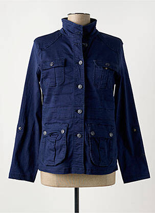 Veste casual bleu fonce S.QUISE pour femme