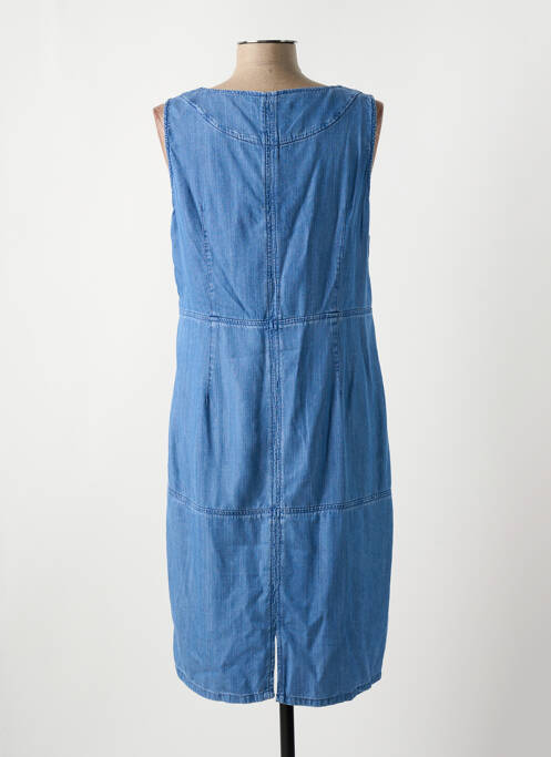 Robe mi-longue sans manche sans manche bleu S.QUISE femme