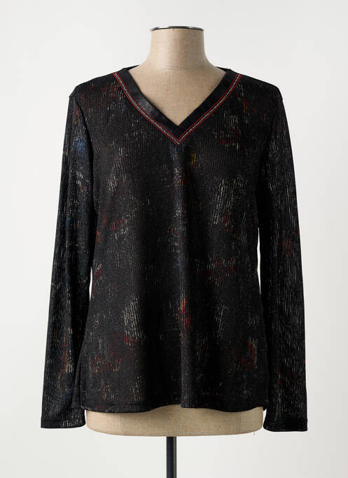 Top noir S.QUISE pour femme