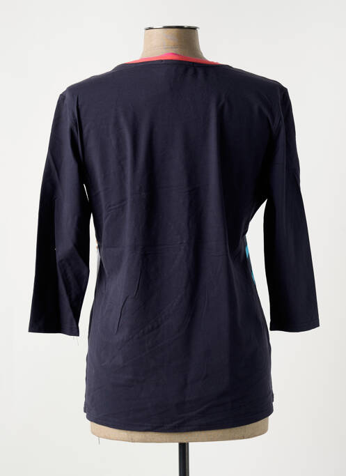 T-shirt bleu S.QUISE pour femme