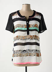 T-shirt noir S.QUISE pour femme seconde vue