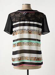 T-shirt noir S.QUISE pour femme seconde vue