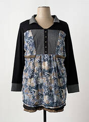 Tunique manches longues noir S.QUISE pour femme seconde vue