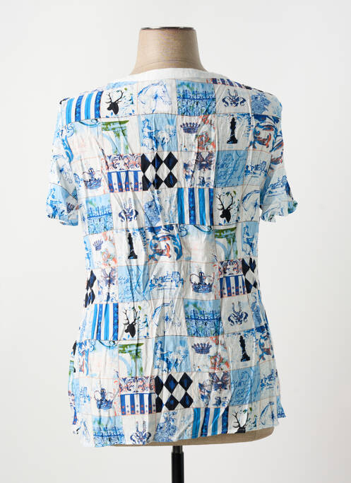 Blouse bleu S.QUISE pour femme