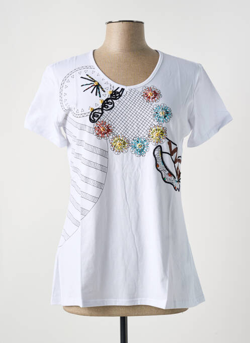 T-shirt blanc S.QUISE pour femme
