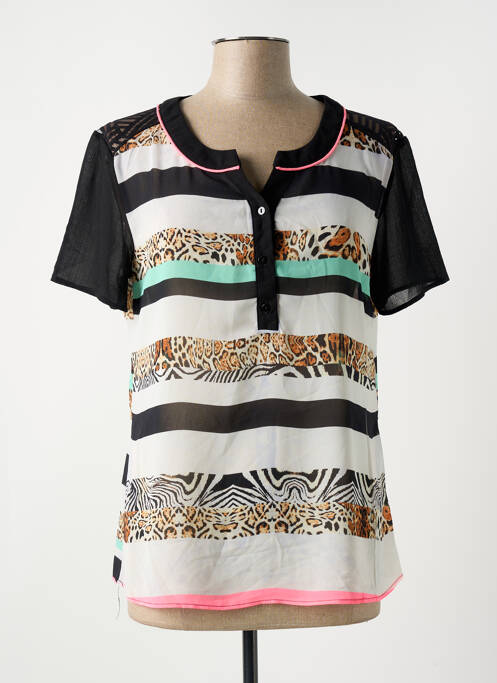 T-shirt noir S.QUISE pour femme