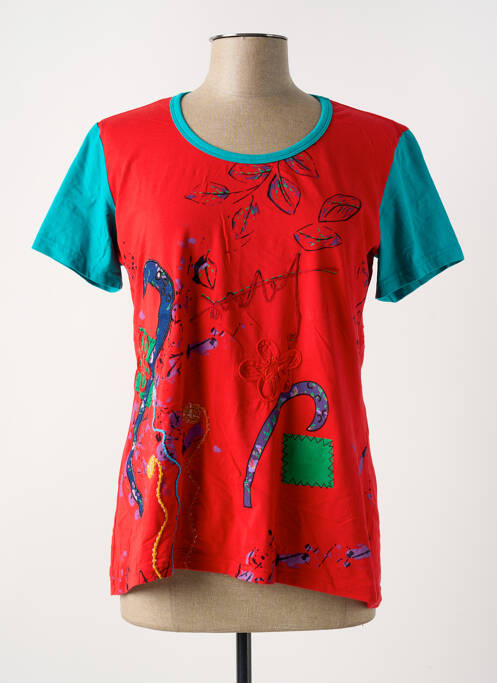 T-shirt rouge S.QUISE pour femme