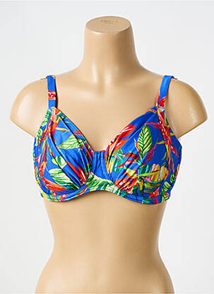 Haut de maillot de bain haut soutien-gorge emboitant haut soutien-gorge emboitant bleu PRIMA DONNA femme