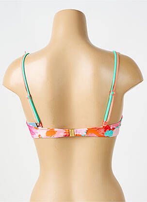 Haut de maillot de bain bretelles élastiquées ajustables haut soutien-gorge balconnet orange MARIE JO femme