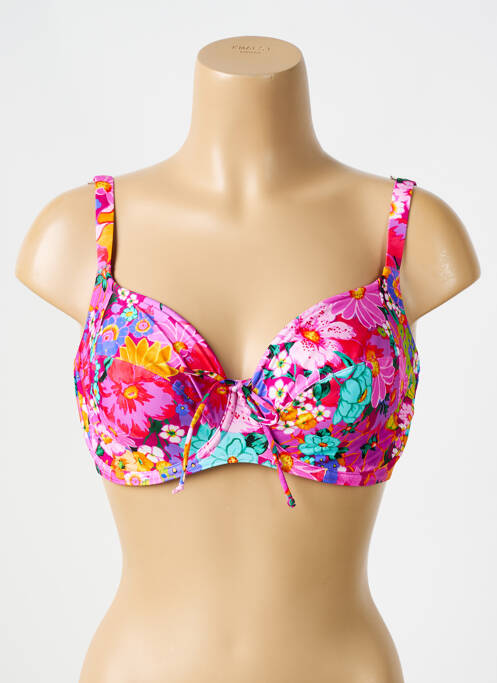 Haut de maillot de bain rose PRIMA DONNA pour femme