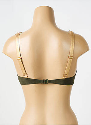 Haut de maillot de bain haut soutien-gorge emboitant haut soutien-gorge emboitant vert EMPREINTE femme