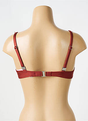 Haut de maillot de bain haut soutien-gorge emboitant haut soutien-gorge emboitant orange ANTIGEL femme
