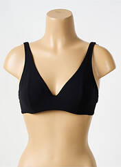 Haut de maillot de bain noir EMPREINTE pour femme seconde vue
