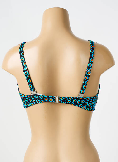 Haut de maillot de bain noir ANTIGEL pour femme