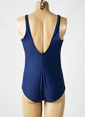 Maillot de bain 1 pièce bleu ANTIGEL pour femme seconde vue