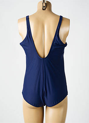 Maillot de bain 1 pièce haut soutien-gorge emboitant haut soutien-gorge emboitant bleu ANTIGEL femme