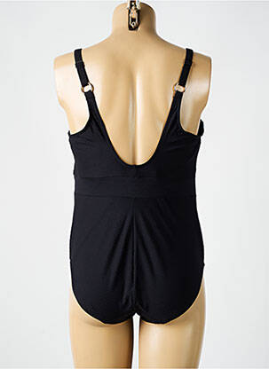 Maillot de bain 1 pièce effet matière satinée haut soutien-gorge moulé noir PRIMADONNA femme