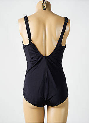 Maillot de bain 1 pièce imprimé fantaisie haut soutien-gorge avec mousse de rembourrage amovible noir ANITA femme