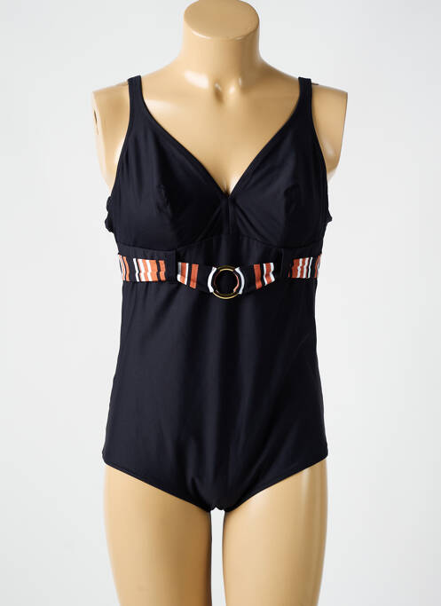 Maillot de bain 1 pièce noir ANTIGEL pour femme