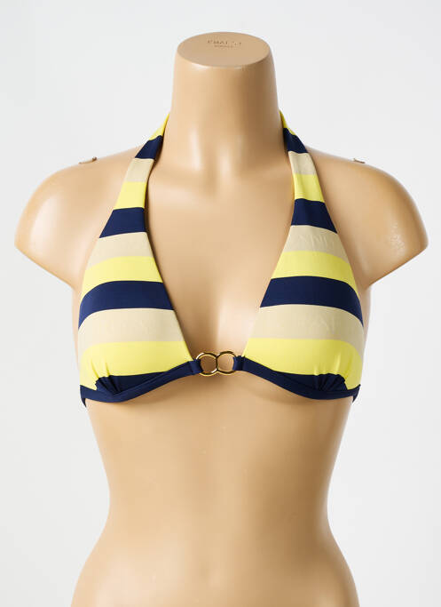 Haut de maillot de bain jaune ANDRES SARDA pour femme