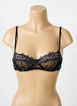 Soutien-gorge broderie haut soutien-gorge emboitant noir LISE CHARMEL femme