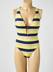 Maillot de bain 1 pièce jaune ANDRES SARDA pour femme seconde vue