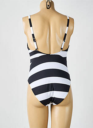 Maillot de bain 1 pièce imprimé fantaisie noir ANDRES SARDA femme