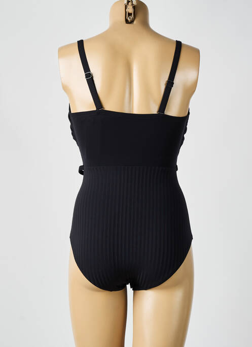 Maillot de bain 1 pièce noir EMPREINTE pour femme