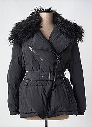 Doudoune poches sans capuche noir DIESEL femme