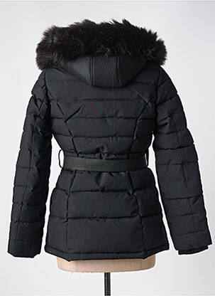 Doudoune poches a capuche noir REDSKINS femme