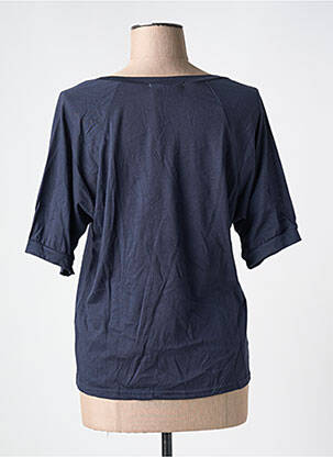 T-shirt manches 3/4 manches 3/4 bleu REDSOUL femme